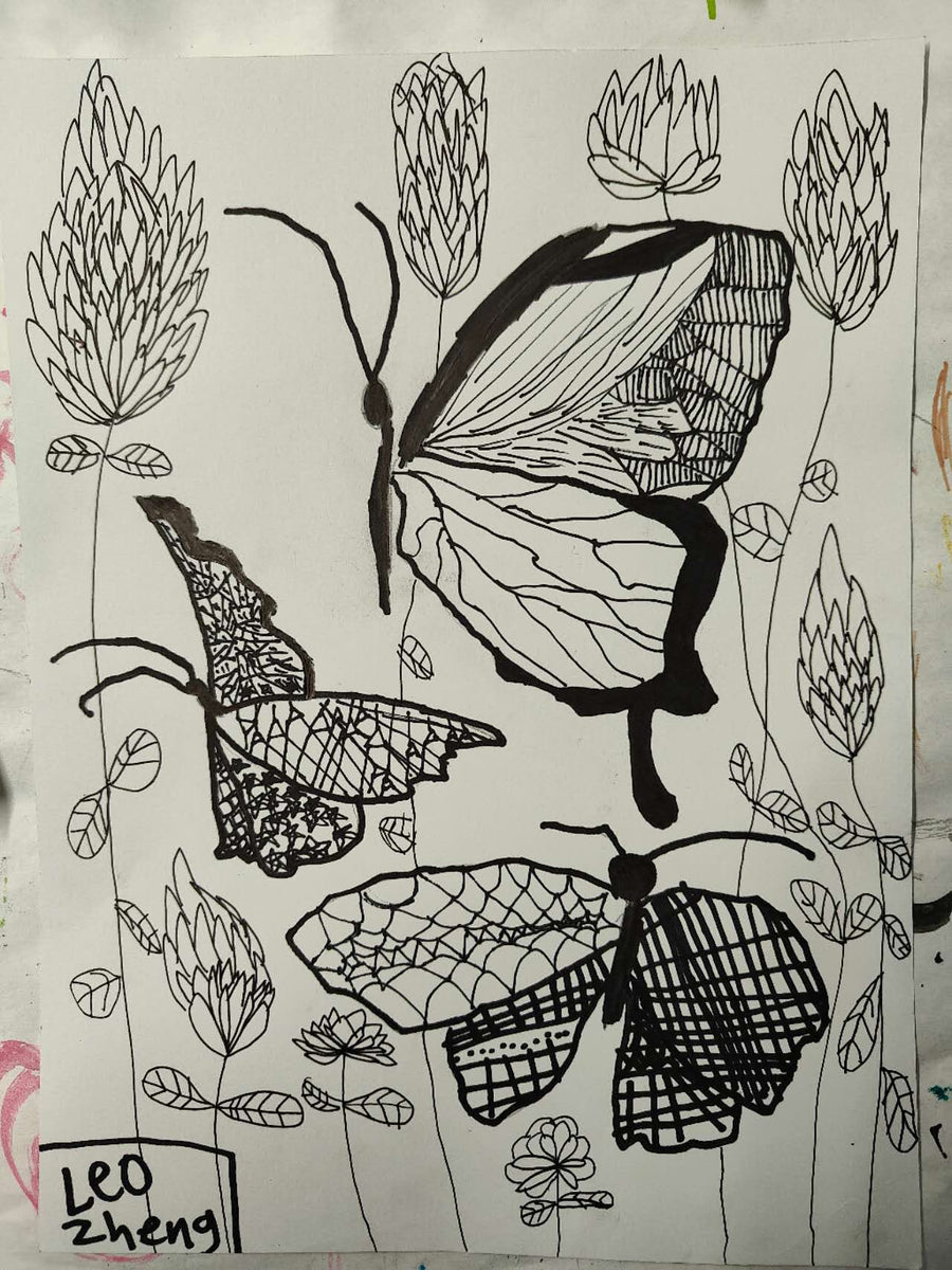Butterflies and Clover
