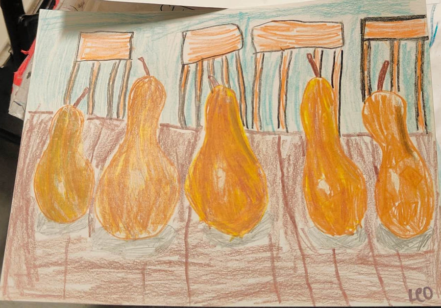 Gourds in a Row