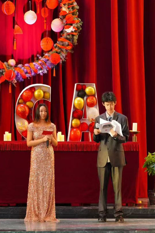 Emceeing the SCA Stony Brook Chinese Association Lunar New Year Gala