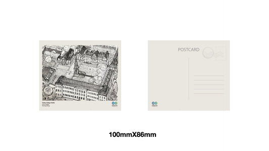 Entong Deng Trinity College Dublin Postcard
