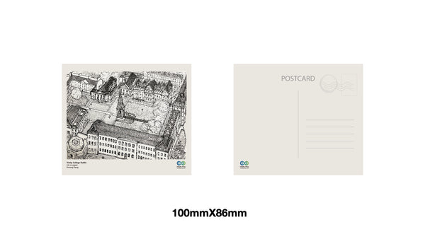 Entong Deng Trinity College Dublin Postcard