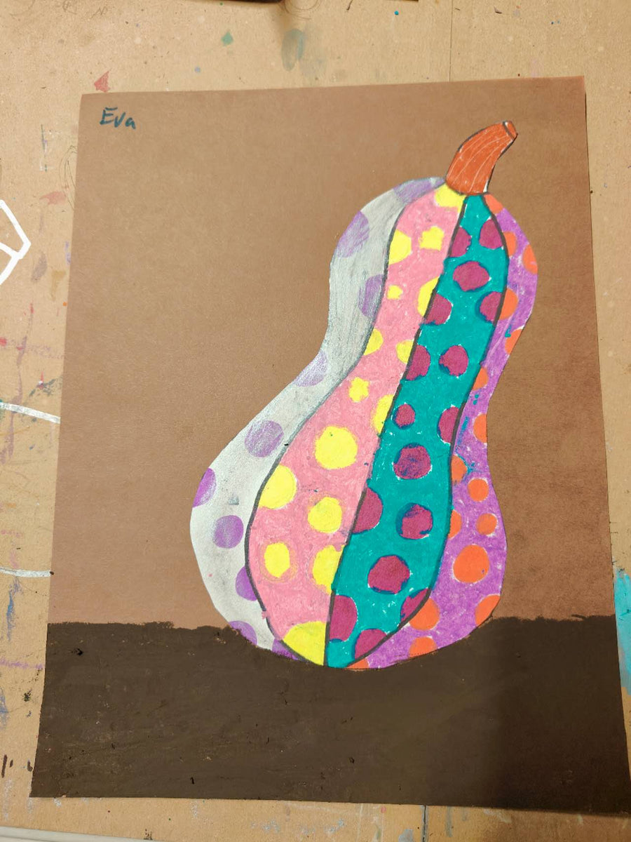 Pop Art Gourd