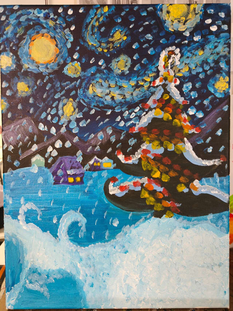 Starry Winter Night