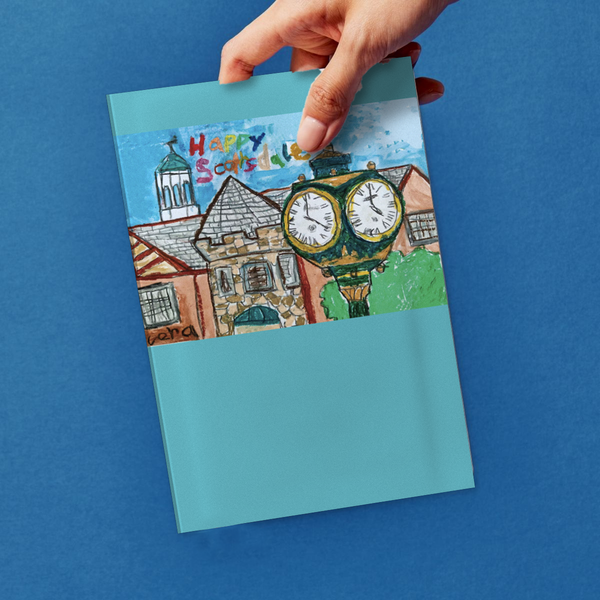 Vera Zeng Happy Scarsdale notebook cover