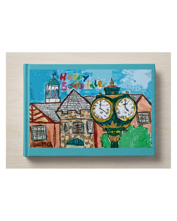 Vera Zeng Happy Scarsdale sketchbook cover