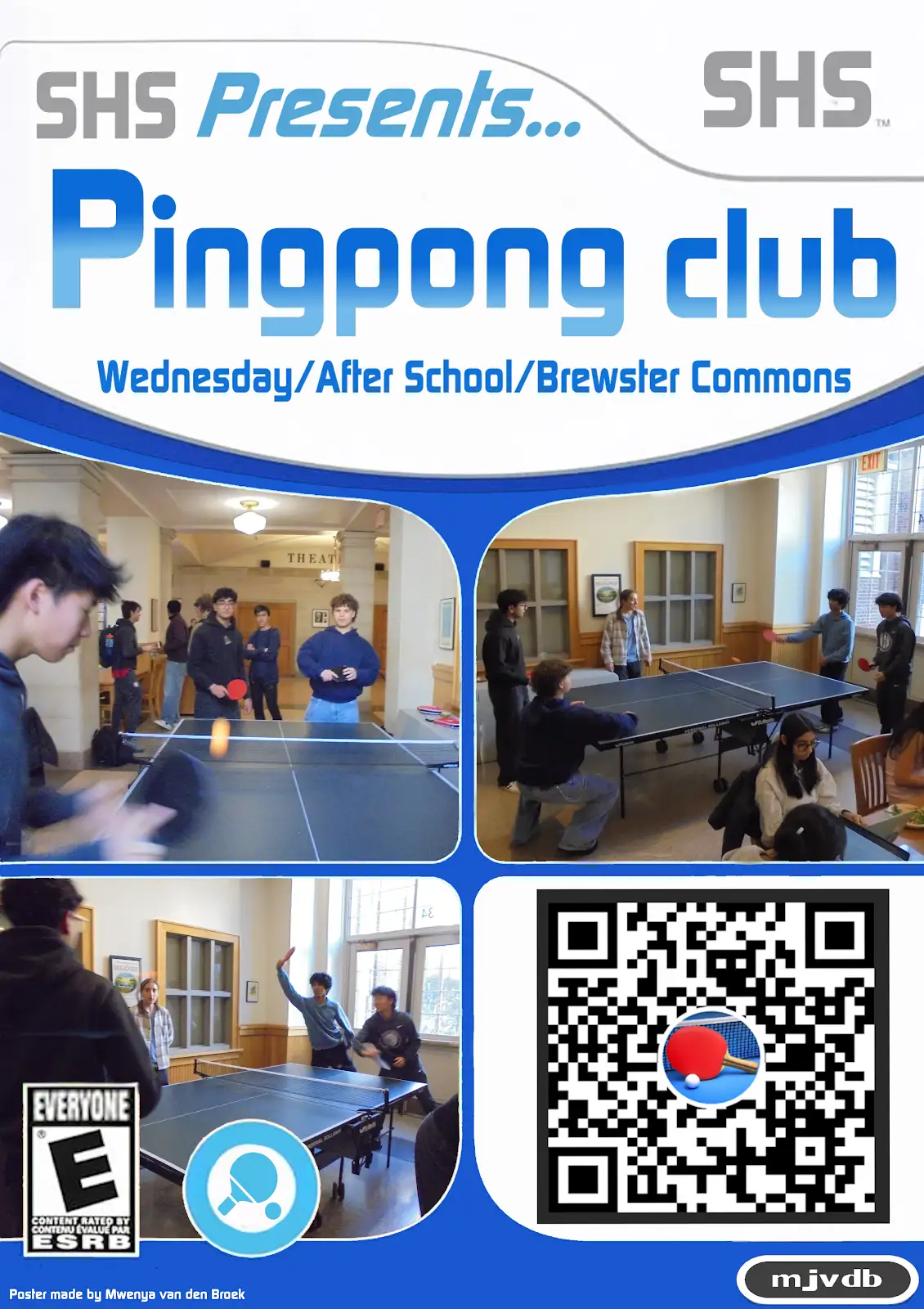 SHS Presents: Pingpong Club